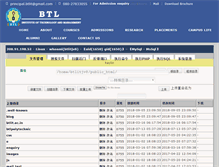 Tablet Screenshot of btlit.ac.in